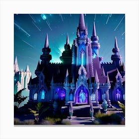 Castle In The Sky 5 Canvas Print