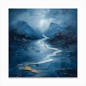 Loch Ryan, Abstract Expressionism, Minimalism, and Neo-Dada Canvas Print