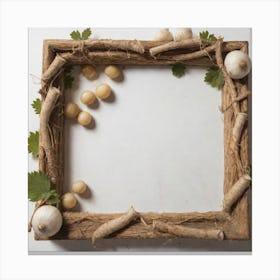 Rustic Frame Canvas Print