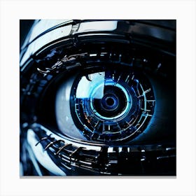 Futuristic Eye 1 Canvas Print