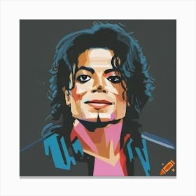 Michael Jackson 12 Canvas Print
