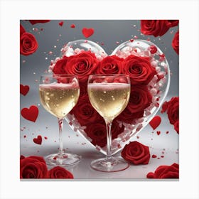 Valentine'S Day Canvas Print