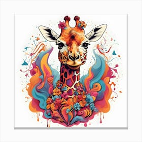 Giraffe Canvas Print