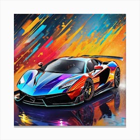 Lamborghini 111 Canvas Print