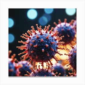 Ai Virus 011101 Canvas Print