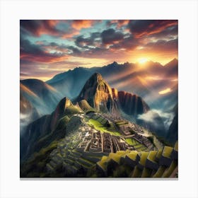 Machu Picchu 2 Canvas Print
