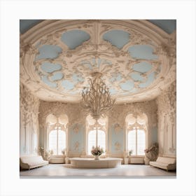 Palace Of St Petersburg Canvas Print