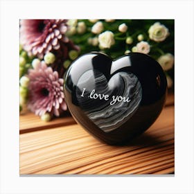 I Love You Canvas Print