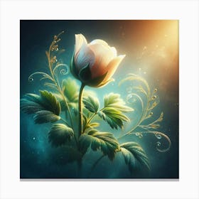 Flower Hd Wallpaper 1 Canvas Print