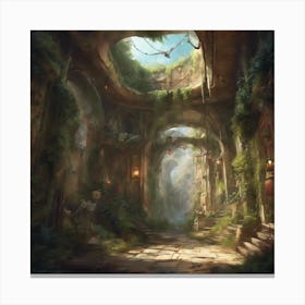 Dungeons And Dragons 7 Canvas Print