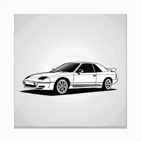 Nissan Sports Car Canvas Print
