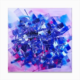 Full Off Experiences Square Canvas Print