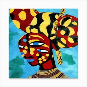 African Art #4 Canvas Print