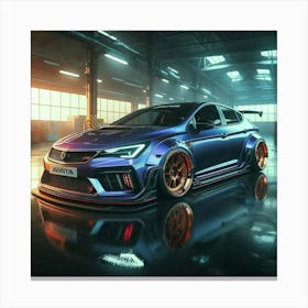 Honda Civic Rsx Canvas Print