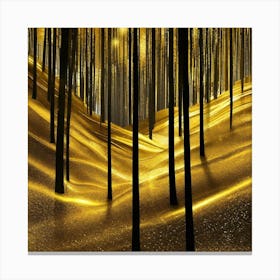 Golden Forest 5 Canvas Print