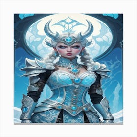 Ice Queen Canvas Print