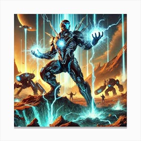 Warlord Atrion Sci Fi Canvas Print