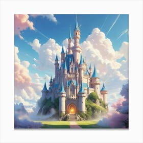 Cinderella Castle 3 Canvas Print