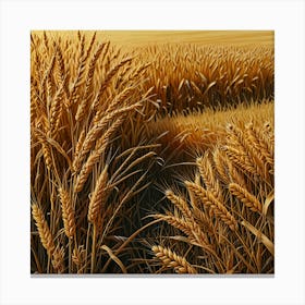 Golden Wheat Field 1 Canvas Print