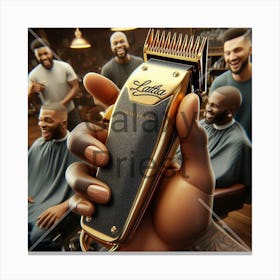 Barbershop Canvas Print