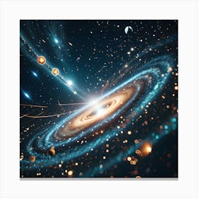 Synthesis Of The Galaxy 6 Canvas Print