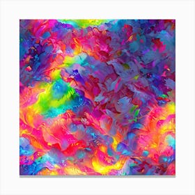 Abstract Painting Canvas Print