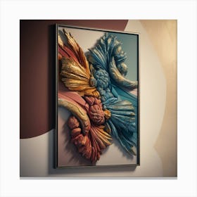 3d Art Canvas Print