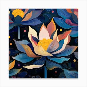 Lotus Flower 42 Canvas Print