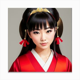 Chinese Empress Canvas Print