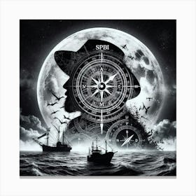 Compass 1 Canvas Print