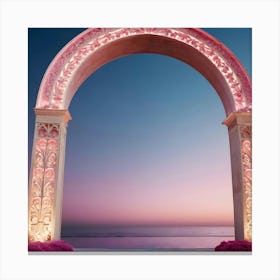 Archway At Dusk Canvas Print