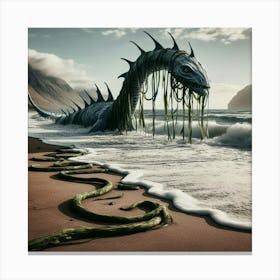 Giant Sea Creature Canvas Print