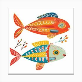 Two Fish 1 Canvas Print