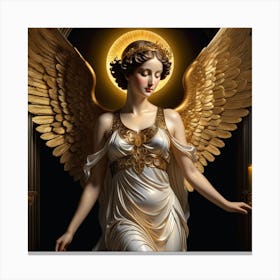 Angel Of Light 8 Canvas Print