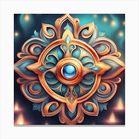 Tarot Card Canvas Print