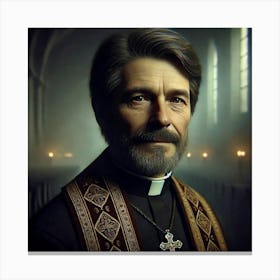 Father Mikhail Canvas Print