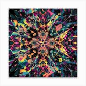 Kaleidoscopic Dreamscape Canvas Print