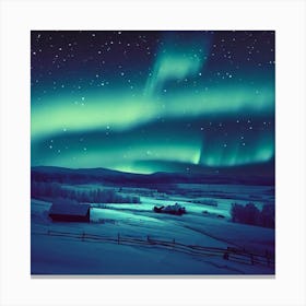 Aurora Borealis Canvas Print