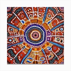 Aboriginal Art 4 Canvas Print