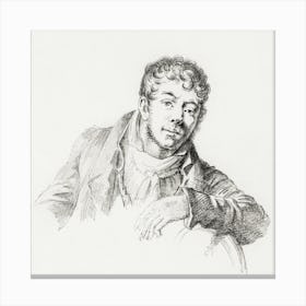Portrait Of Louis Moritz, Jean Bernard Canvas Print