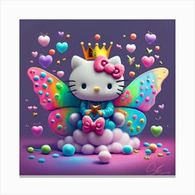 Hello Kitty Fairy Canvas Print