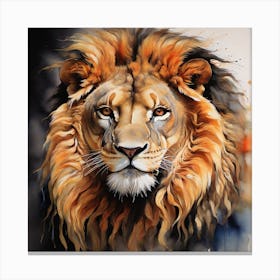 Lion Canvas Art Canvas Print