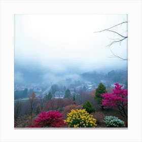 Foggy Morning Canvas Print