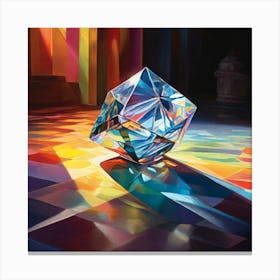 Diamond In The Rough Canvas Print