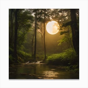 Moon Collection 2 1 Canvas Print