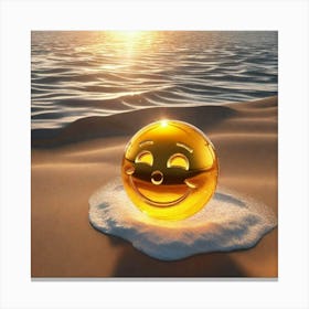 Smiley Face Canvas Print