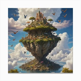 Island Of Dreams Canvas Print