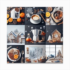 Winter Scene Canvas Print