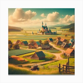 Cinderella Castle Canvas Print