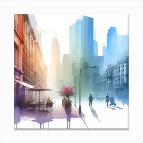 Cityscape 26 Canvas Print